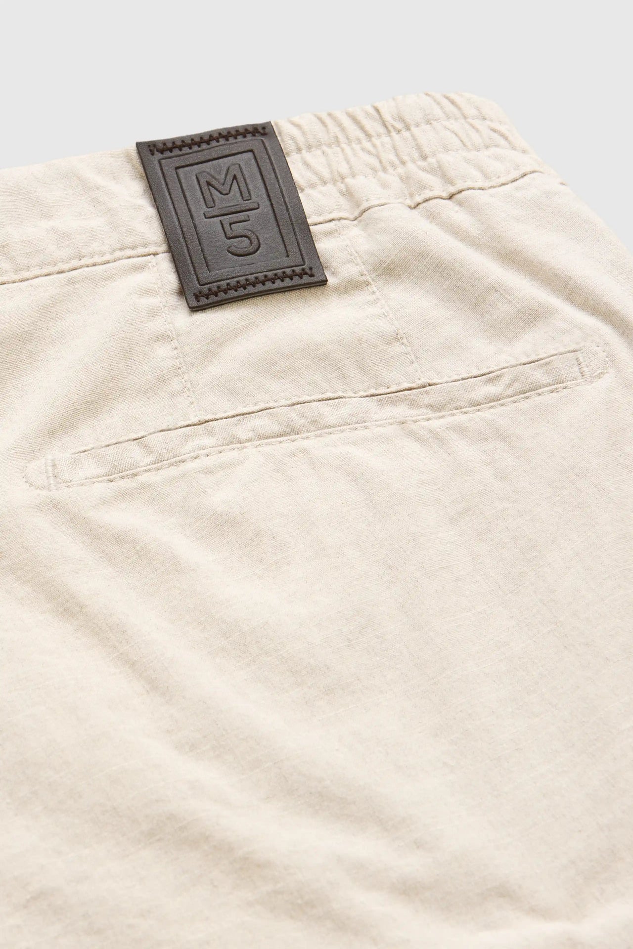 SHORT 1-6027 STRETCH HALF LINEN