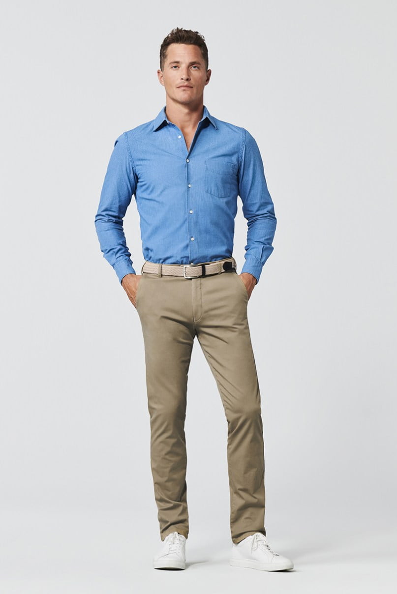 MEYER makes trousers for men. Sustainable. European. Fair.