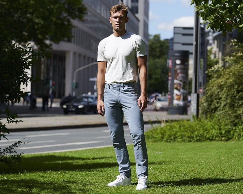 MEYER fabrique des pantalons pour hommes. Durable. Européen. Ãquitable. pantalon meyer canada